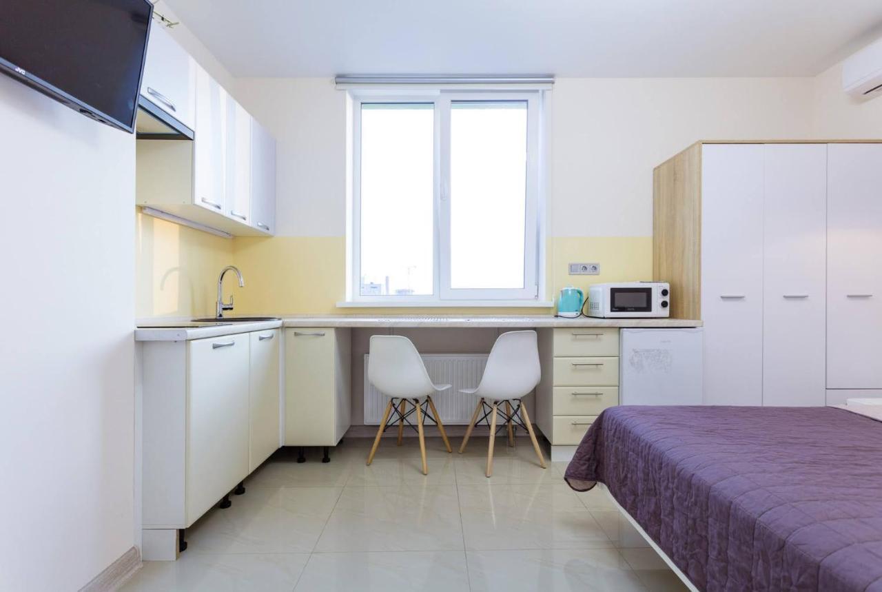 Appartamento Apartamenti Gercena 35 Kiev Esterno foto