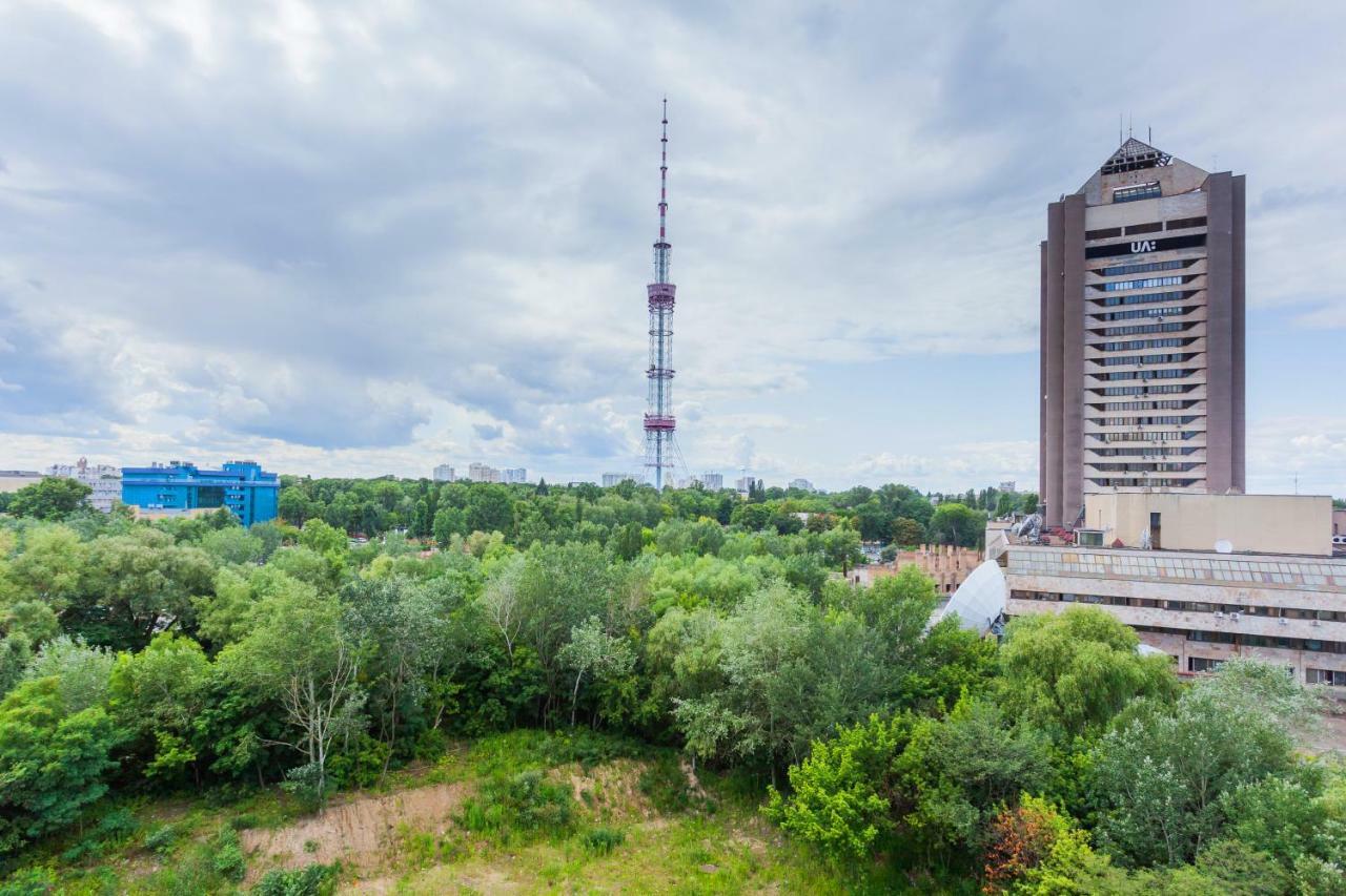 Appartamento Apartamenti Gercena 35 Kiev Esterno foto